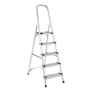 5-step aluminium ladder