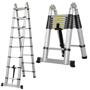 2.5M Double Aluminium Telescopic Ladder