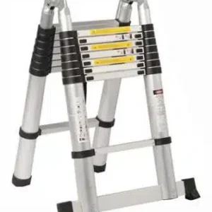 5.6M Double telescopic aluminium ladder