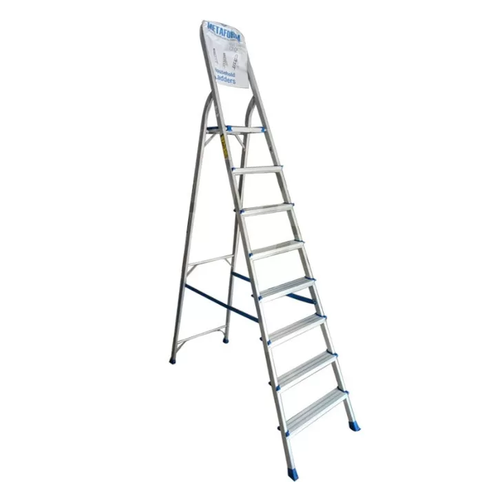 8-step aluminum ladder - Image 2