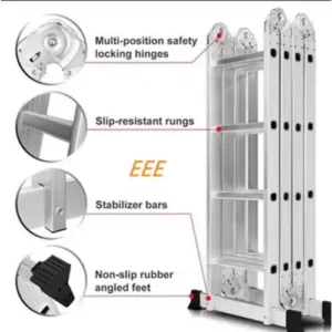 20ft Aluminum Folding  Ladder